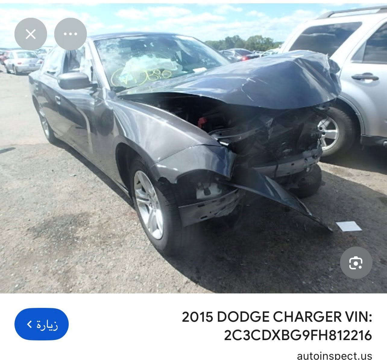 جارجر 2015 sxt
بيها صبغ احزام جماليه. 
ضربه امريكا موضحه 
رقم بغداد بسمي تحويل بنفس اليوم 
كير محرك خير من الله تايرات نضيفه
السعر 135 بيها مجال 
للستفسار ***********
