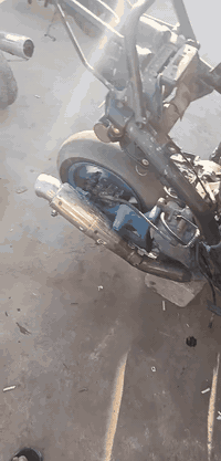 دراجه للبيع سكنس جبلي ياباني مزوده ومكينه مال ماجسته دراجه شغاله بس يرادلها تجفيت السعر 400وبيها مجال مكان ديالى بعقوبة رقم ***********
