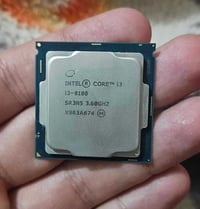 i3 8100 • هارد ٥٠٠ • كولر