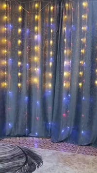 نشرة شلال حبل   متوفرة باللون الشمسي و الملون  طول 3 متر وعرض 3 متر  ت...