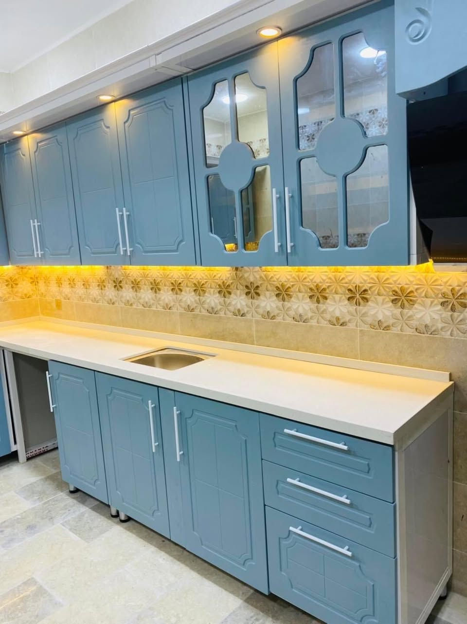 احدى اعمالنا السابقه 
مزيج بين الامنيوم والHDF العالي الجوده 
اسعرنا تنافسيه ثابته 
سعر المتر داخل المنيوم خارج HDF 
سعر المتر الارضي 185الف 
سعر المتر ملحق 185الف 
المتر المرمر صناعي 110الف 
الكوارتز طبيعي 160الف 

سعر المتر داخل خارج المنيوم محشه بلخشب للقوه والمتانه 
سعر المتر الارضي 150الف 
سعر المتر الملحق 150الف 
سعر المتر مرمر صناعي 110الف 
هديه سله مواعين +يله منضفات مقدمه من المعمل


**إذا كنت صاحب هذا الإعلان وتريد حذفه لأي سبب، رجاءا أرسل رسالة إلى الدعم الفني**