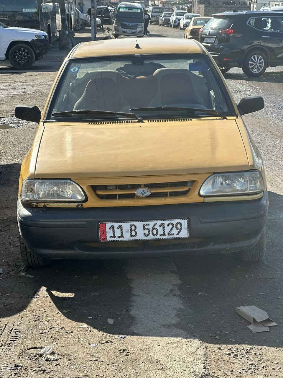 سلام عليكم سايبه لبيع مديل 12
سياره جاهزه عله اخر حبايه كير 
ومكينه مكفولات صدر مامي خلفي
تخم تاير كهربايات شغاله تبريد شغال 
شواصي معمرات تعمير حلو مصفره هيه وغرامات 
بسمي تحويل مباشر سعر 27  وبيه مجال بكان سياره 
بغداد ***********
