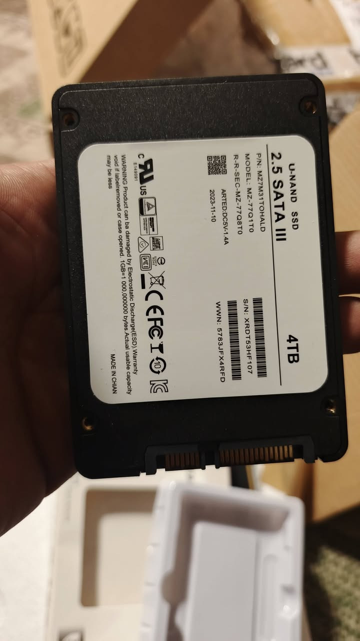 هارد حاسبه بيش يفيدكم


**إذا كنت صاحب هذا الإعلان وتريد حذفه لأي سبب، رجاءا أرسل رسالة إلى الدعم الفني**