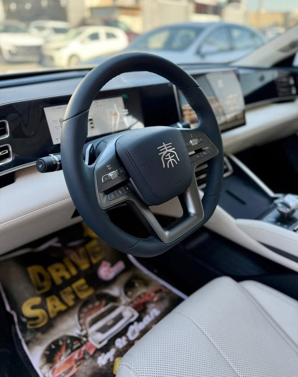 ━━━━━━━━━━━━━━━━━━━━━
‏🚗 BYD Qin L 🚗
━━━━━━━━━━━━━━━━━━━━━
مع ريـتــاج ... نوصلّك كل ما هو جديد، مميز، وراقي
اكتشف الأناقة — التكنولوجيا — القوة
━━━━━━━━━━━━━━━━━━━━━
🔸 المواصفات:
 محرك هايبرد 1.5 لتر + محرك كهربائي بقوة إجمالية تتجاوز 210 حصان 
 ناقل حركة أوتوماتيك ذكي وسلس
 شاشة وسطية ترفيهية
 شاشة عدادات رقمية بالكامل
 مقاعد جلد فاخرة💺
 نظام رادار ومثبت سرعة ذكي 🚘
 نظام الركن الذاتي
 فتحة سقف بانوراما واسعة ☀️
 13 كاميرا 360 درجة + حساسات أمامية وخلفية
 نظام دخول وتشغيل بدون مفتاح + بصمة تشغيل 🔑
 إضاءة LED أمامية وخلفية بتصميم فاخر وعصري 💡
 استهلاك وقود اقتصادي جدًا بفضل نظام الـ DM-i من BYD 💪
━━━━━━━━━━━━━━━━━━━━━
💎 رفاهية، أمان، وتكنولوجيا… كلها في QIN L الجديدة كلياً!
━━━━━━━━━━━━━━━━━━━━━
📍 احجز سيارتك الآن قبل نفاد الكمية
━━━━━━━━━━━━━━━━━━━━━
عنوان الشركة📍.. بغداد - معارض البياع - الشارع الرئيسي
‏‎اوقات الدوام جميع ايام الاسبوع 
‏‎من الـ 10 صباحاً الى الـ 9 مساءً  
‏‎للاستفسار يرجى الاتصال على الارقام الاتية 📱:

***********📲
***********📲

📲‏‭***********‬
***********📲

📲‏‭***********‬
***********📲
