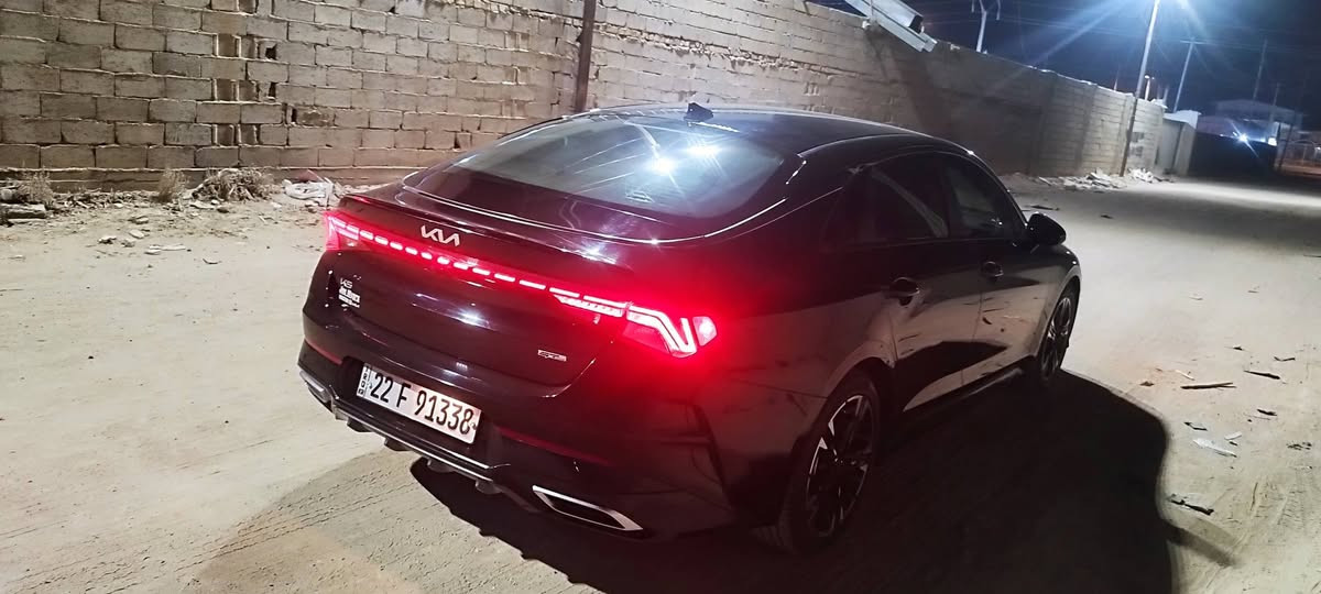 كيا كي فايف k5 جي تي لاين اعلى فئة للبيع ١٦٠٠ تيربو  موديل ٢٣ ماشيه ٥٠ اربيل فول فول عدا الفتحة المواصفات معروفة لونها سيد الالوان اكيد اسود اربع انواع قياده ويل اكبر حجم و الحادث جاملغ بدون اضرار داخلية لتواصل واتساب ***********
