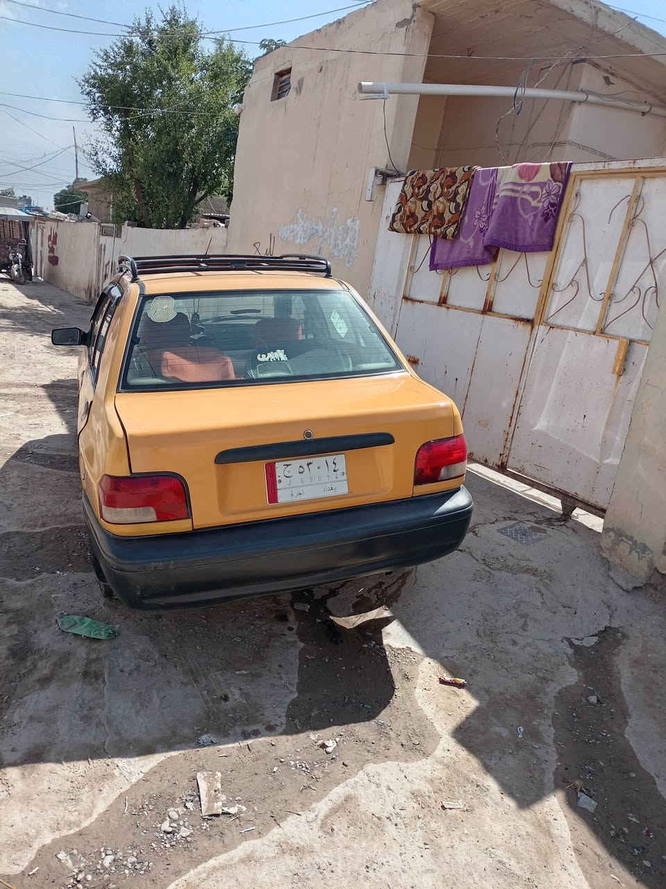 السلام عليكم سياره سايبه للبيع موديل 16 سياره جاهزه مكفوله من اي شي صدر محرك كير كله خير من الله كشرها حلو تحويل مباشر مكاني صلاح الدين سامراء السعر ٢٥ورقه وبيها مجال حك الجيه سنويه ٢٧ رقم الهاتف ***********
