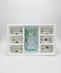 كوب ذهبي • طقم دولكة 6 كلاصات • واسط قضاء الحي