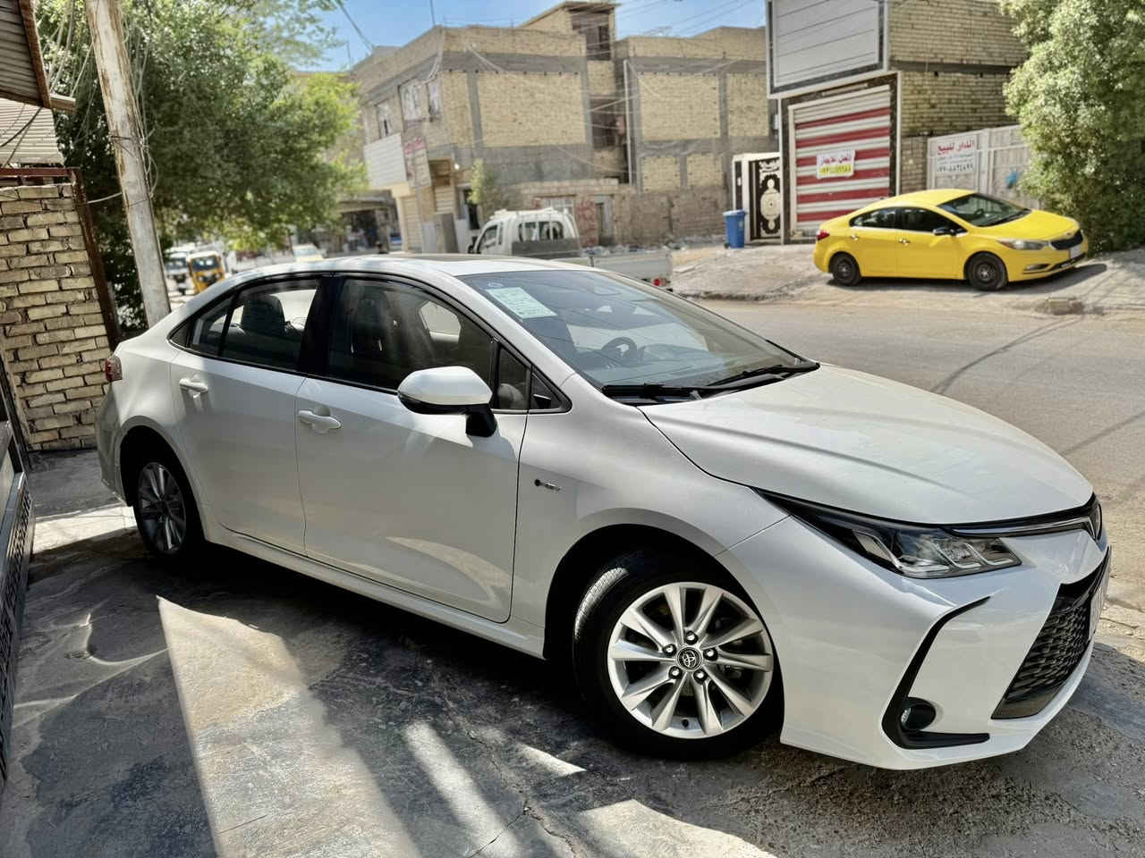 السلام عليكم
كورلا هايبرد شكل خليجي 

موديل 2025 زيرو تترقم بسم المشتري 

فول مواصفات فتحة بصمة رادارجلد بقيت المواصفات معروفة

السعر 24 مليون او 250 الف شامل كلشي متدفع ترقم بسم المشتري تستلم سنوية او لوحة 

العنوان الشعب رقم الهاتف ***********
