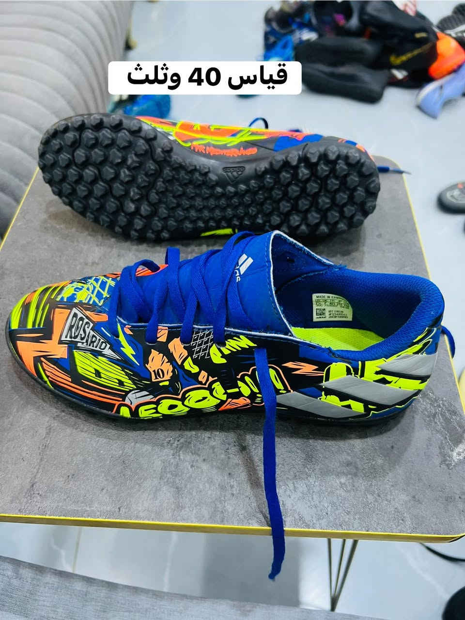 على بركه الله تم وصول وجبه جديده من الاحذيه الباله الأوربي الاصلي ✅

فحص امام المندوب ✅

نضافه 100‎%‎✅

توصيل جميع محافظات العراق 5 الاف دينار ✅

واتساب *********** ✅

متواجد واتساب + ماسنجر ✅
