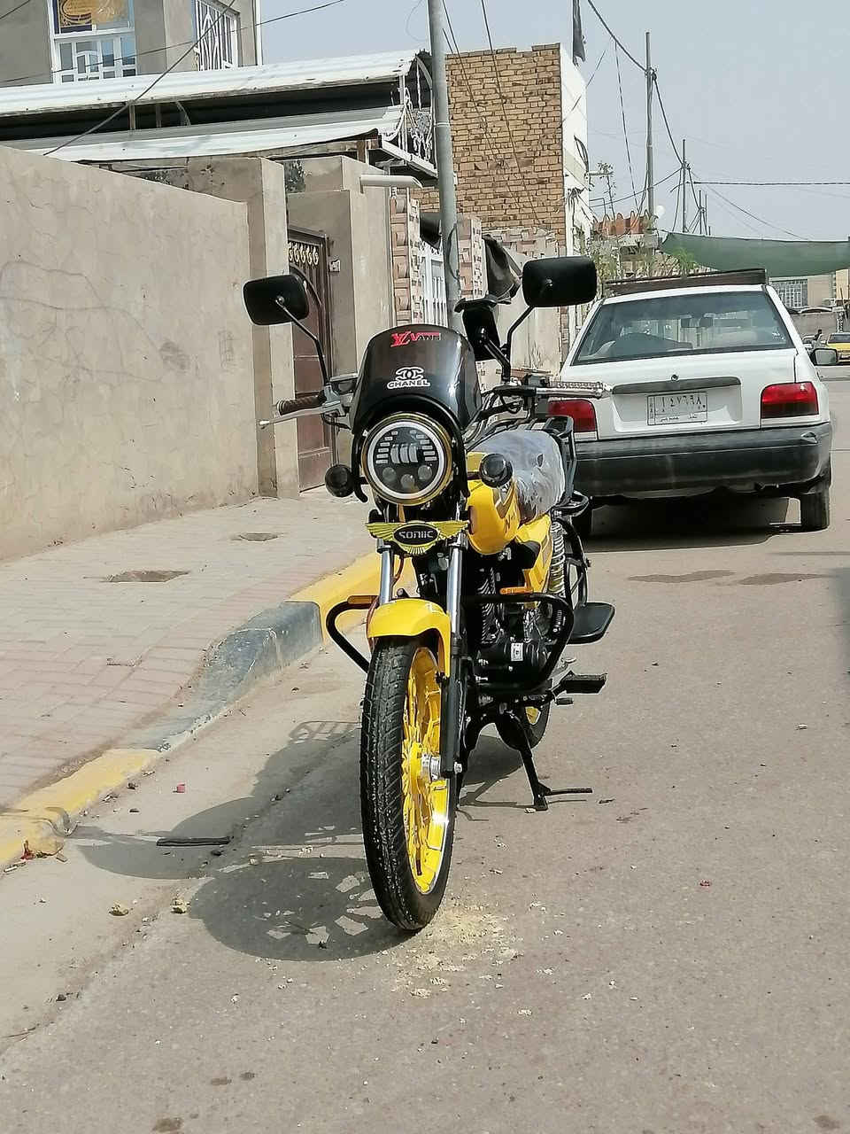 السلام عليكم دراجه للبيع الاسم سونك موديل 2026 دراجه نضيفه برغي ما مفتوح بيه ودراجه علئ اصولها تجي وتشوفها بعينك دراجه نضيفه وحلوه كامله مكمله للاستفسار علئ هاذا الرقم العنوان الديوانيه حي الامام الصادق الثاني الجته قرب مدرسه المجد الابتدائيه 
***********الرقم الاول
***********الرقم الثاني
