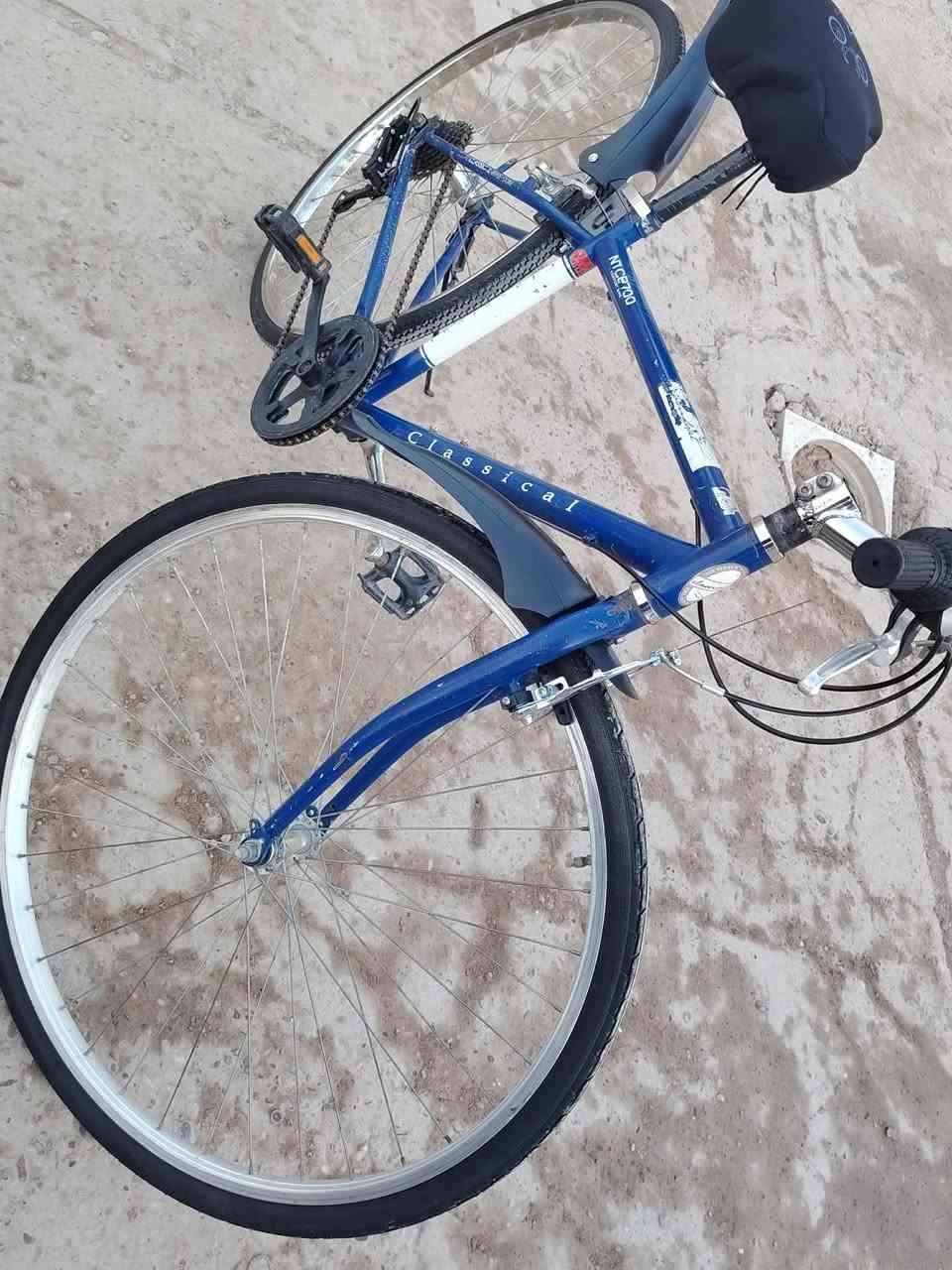 بايسكل رياضي جديد شغال كله عله 24حبايا مصلح تصليح كامل  سعره ب70 الف وبي مجال تايراته جاملغاته زنجيل بكره صينيا كير مكينه فناجين صجم بريكات امامي خلفي كله شغال الاستفسار عله ارقم ***********مكلف بلنشر
