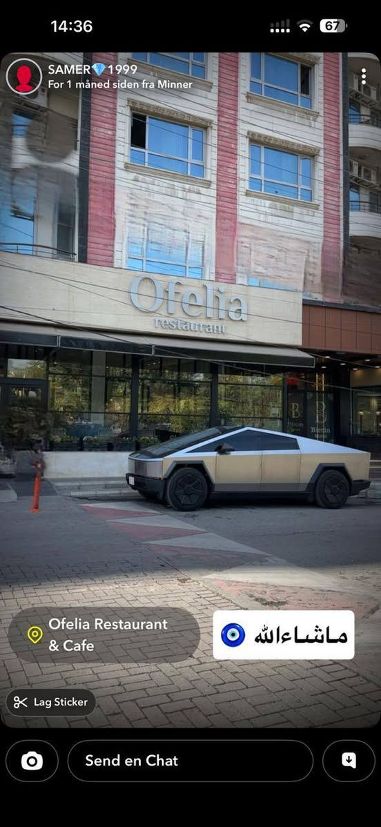 لي بيع تسلا سايبر تراك فول ألكتريك ثلاثة ماطور 845 حيصان سعر علي خاض منو يريد يجي علي خاض رقم شاضي 7G2CEHEE6RA037516 رقم مالي واتساب ***********
