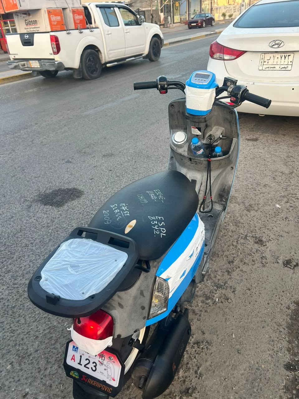 السلام عليكم دراجه. بوليسي للبيع مثل ما بالصوره نظيفه وما مفتوحه دراجه مرتبه وحلوه السعر ( مليون و٥٠ الف ) وبيها مجال ان شاءالله
( العنوان : البصره / ابو الخصيب / محيله) ***********
