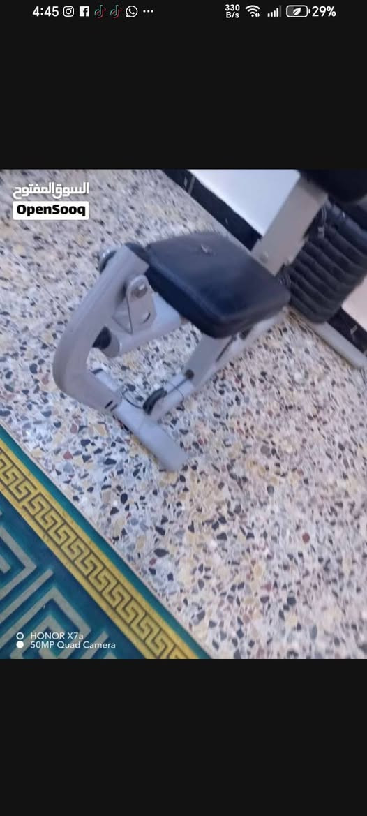سلام عليكم 
جهاز حديد للبيع 
جهاز الي تمرين الجسم الوزان 95 كيلو 
الجهاز نظيف 
المكان البصره شط العرب 
السعر  250 الف دنيار عراقي 
الي تواصل واتساب ***********
