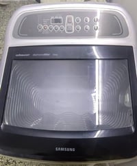 غسالة اوتوماتيك سامسونج ١٦ كيلو كورية اصلية ما بيها عربي شغالة ١٠٠ ٪ ع...