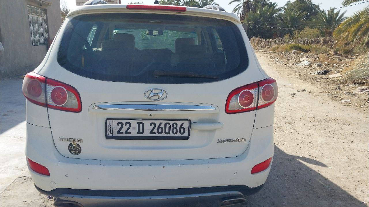 سلام عليكم سنتافي 2012 رقم دولي أربيل بأسمي 4سلندر  السعر 125 للتواصل ***********
