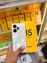 ريلمي 15 برو 5g ذاكرته 512 رام 12 نضافه 100% كمل ملحقات  سعر 500 الف 0...