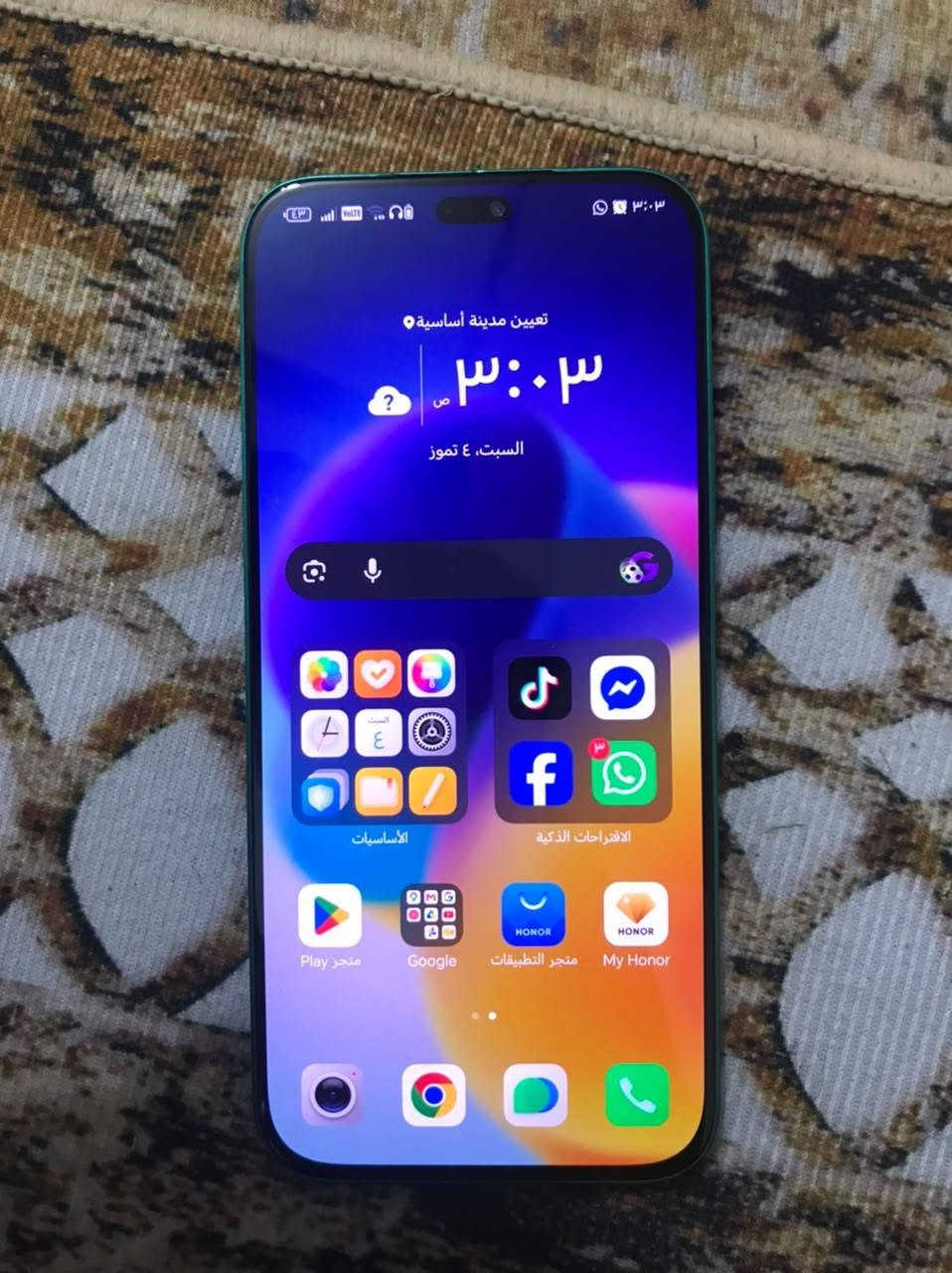 هونر X8b نضيف مامستخدم هواي 
 السعر 170  مكان بغداد حي النصر


**إذا كنت صاحب هذا الإعلان وتريد حذفه لأي سبب، رجاءا أرسل رسالة إلى الدعم الفني**