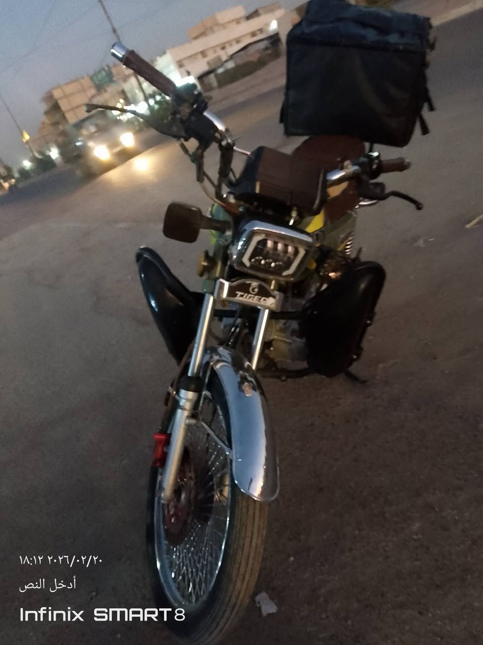 سلام عليكم دراجه ايراني اربعه كير سونك ونضيفه كلشي ومكينه مامفتوحه البيع 650 لاتصال ***********
مكاني البياع
