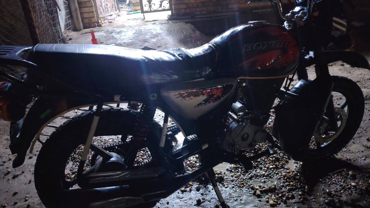 يا الله سلام عليكم
بوكسر موديل 2023
دراجه خير من الله 
كهربائيات شغاله وفول 
دراجه أوراقه كامله وأصوليه وشرط الترقيم
دراجه نص نكره بكل وقت 
مكاني سبع البور 
رقم ***********
