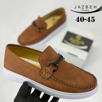 حذاء رجالي • نعل بروتان • بطانة حور