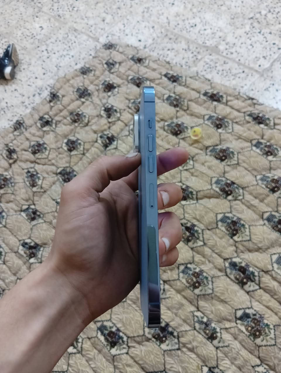 للبيع iPhone 13 Pro Max – 256GB
السعة: 256GB
اللون: أزرق بحري (من أكثر الألوان المطلوبة بالسوق)
نسبة البطارية: 95% (مبدلة أصلي)
نظافة الجهاز: 98%
الملحقات: شاحن + كفر
الجهاز بحالة ممتازة وجاهز للاستخدام
السعر: 750,000 دينار يوجد مجال بسيط بالسعر للجادين.
📞 للتواصل: ***********
الله يبارك للمشتري.
