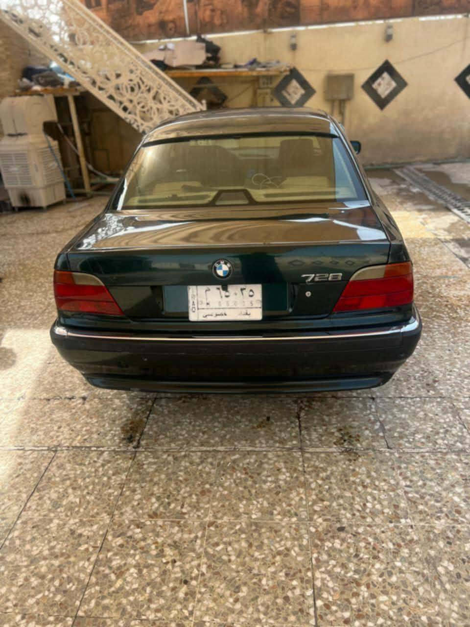 سلام عليكم بي إم خفاش حجم 728 موديل 98 مكينه مجفته تجفيت حلو مكان سياره ناصريه سوق شيوخ رقم رعيها ***********
