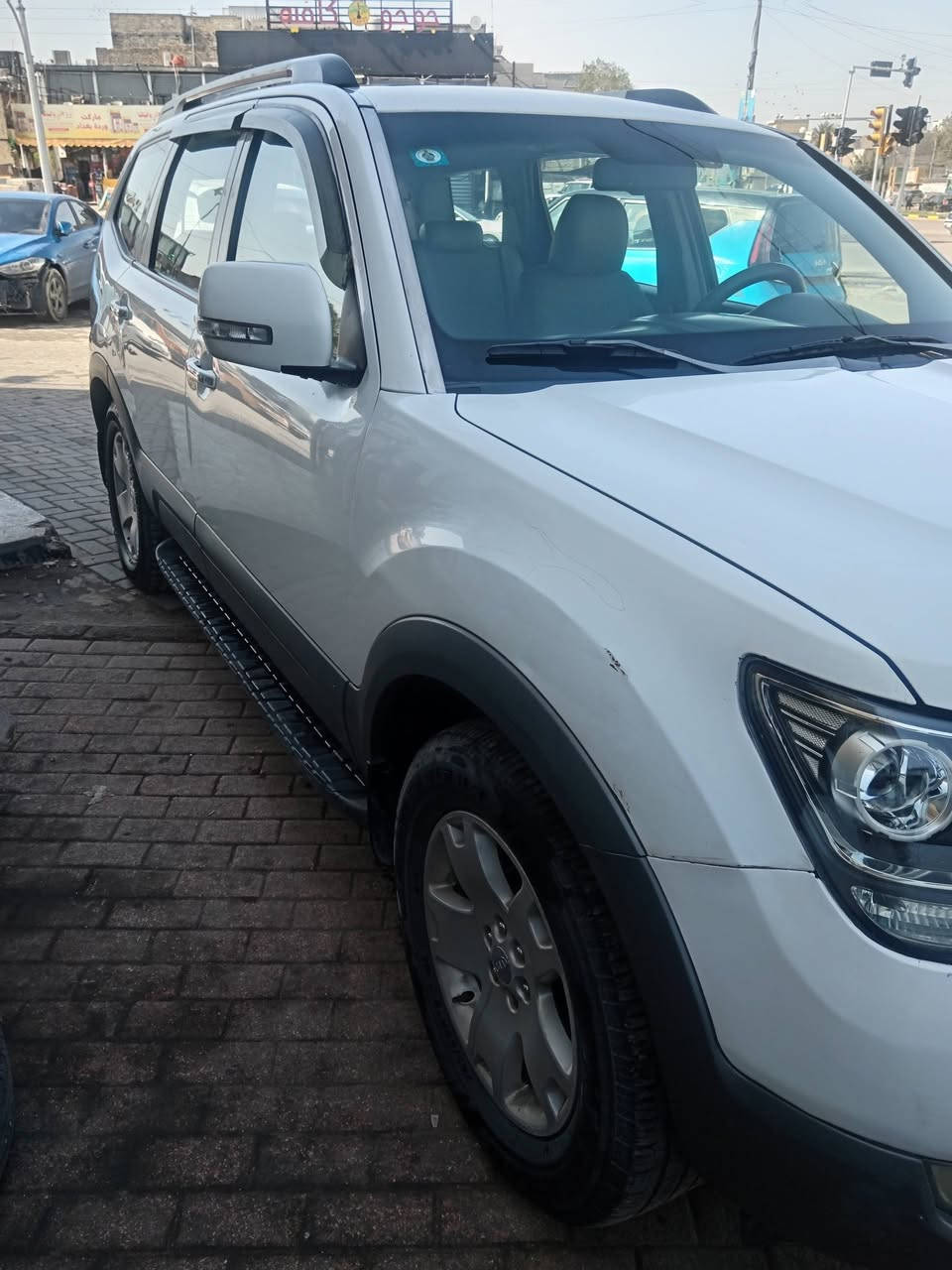 السلام عليكم 
 كيا موهافي
موديل 2010 خليجي... فول
رقم بغداد الدولي باسمي تحويل مباشر بصمه تشغيل..... بصمه ابواب كشنات جلد كهربائيه   تبريد ثلج  ارضيه جلد   7 راكب 3 قطع تبريد ثلج + تدفئه  جنطه شفط مري شفط..قلاب ع البك فور ويل ثلاجه حساس خلفي  حداديه جديده مكينه وگير مكفولات فتحه سقف كهربائيه شاشه كبيره مانع انزلاق حاكيه مثبت سرعه شرط ب 120 تدك جرس السونار مرفق مع الصور 
السعر  1٣٥
العنوان / بغداد البلديات 
***********
