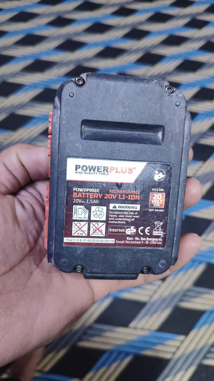 بطاريه باله نوع باور بلاس شغاله على أول تم 15الف بغداد, العراق


**إذا كنت صاحب هذا الإعلان وتريد حذفه لأي سبب، رجاءا أرسل رسالة إلى الدعم الفني**