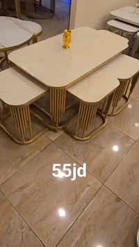 طاولات • تصميم عصري • معدن عالي السماكة