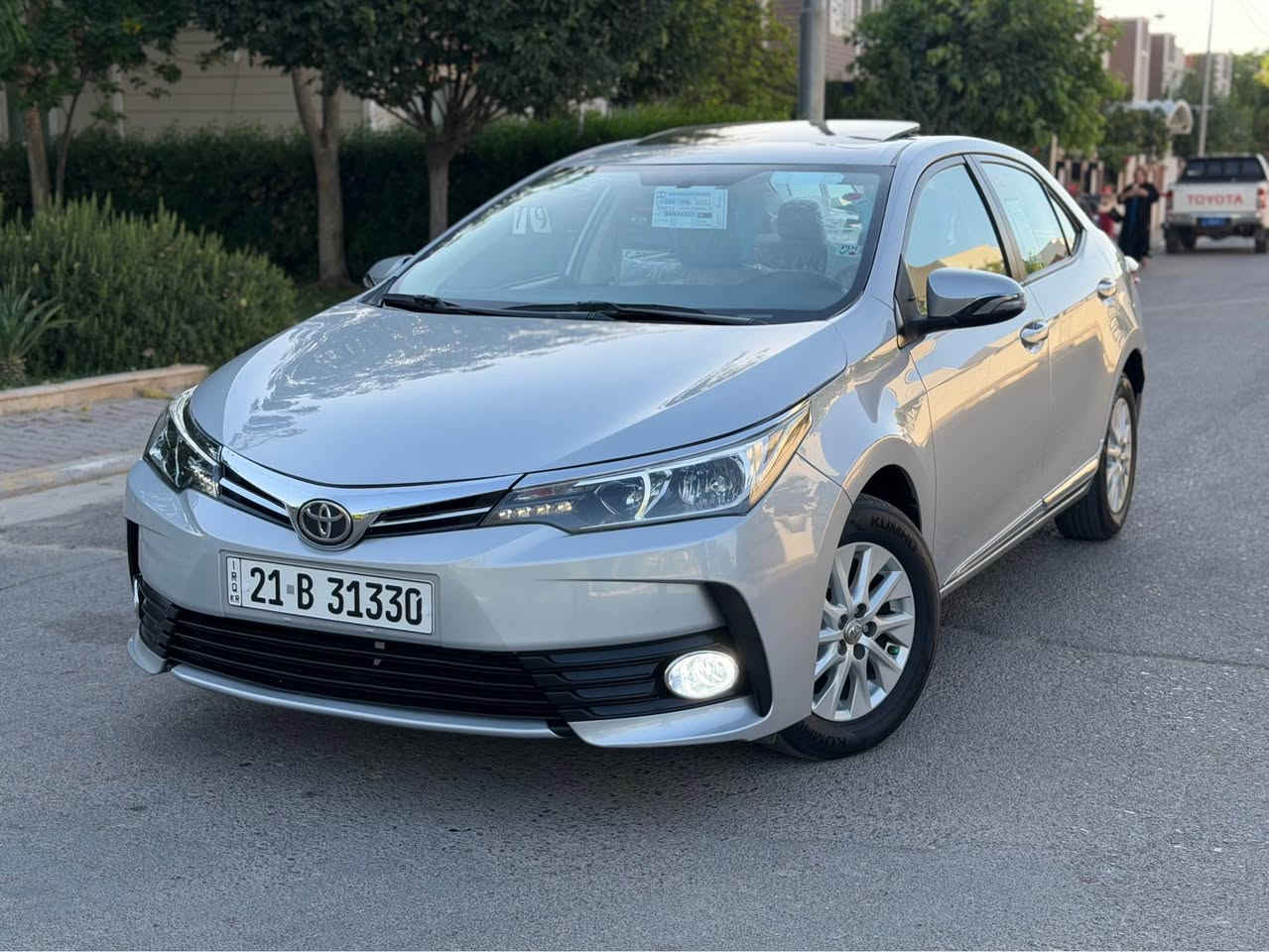 ‏سلام عليكم 
           تيوتا كورلا  2019 خليجي  
‏       Toyota Corolla خليجي2019
 تفاصيل سياره __
خليجي صفر شركه 

موديل 2019
سلايت 
محرك 2.0 ارغب محرك
شاحنه ويل لس 
كامره خلفيه 
5 ويل كروم  حجم 17
فول تحكم ستيرن
كروس مثبت سرعه 
نظام أيكو +عادي 
داخل بيجي
تحكم مري كهربائي
اشاير مري  

.............. سياره خليجيه بيه صبغ البونيد فقط بدون ارباك 
رقم سليمانيه  ..سنويه رقم جديد لغايه 2029 شرط تحويل
‌‎   
‌‎⛔سعر153 بي مجال بسيط⛔
                         مكان سياره..ديالى ..خانقين 
رقم الهاتف ‭***********‬ خناقين, ديالى
