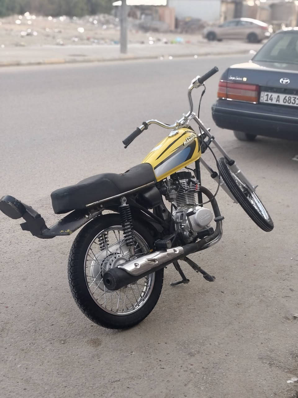 سلام عليكم دراجه كير للبيع سكنر ماصاله فتره من معمره ب600وبيه مجال مكان ناصريه مركز مامتواصل ماسنجر ***********وتساب
