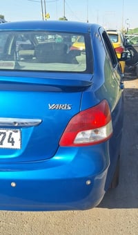 تويوتا يارس خليجي 2009   رقم بغداد انكليزي  هزه جديده   تحويل مباشر  ك...