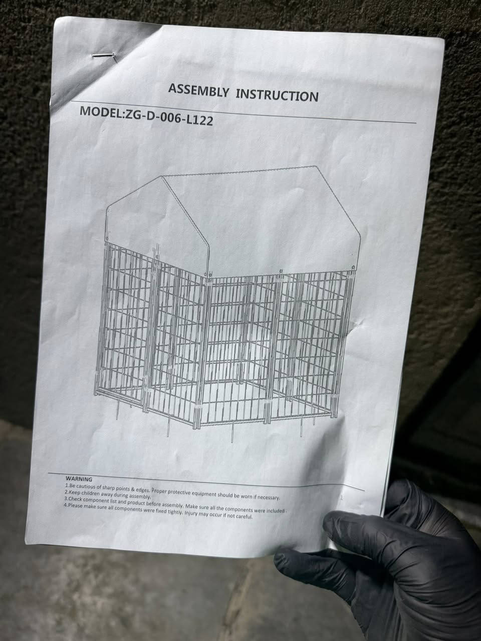 السلام عليكم قفص حديد للبيع قياساتة متر وربع * متر وربع والارتفاع ١٦٥ سم
جديد مامستعمل يرهم للكلاب الكبيرة

***********
