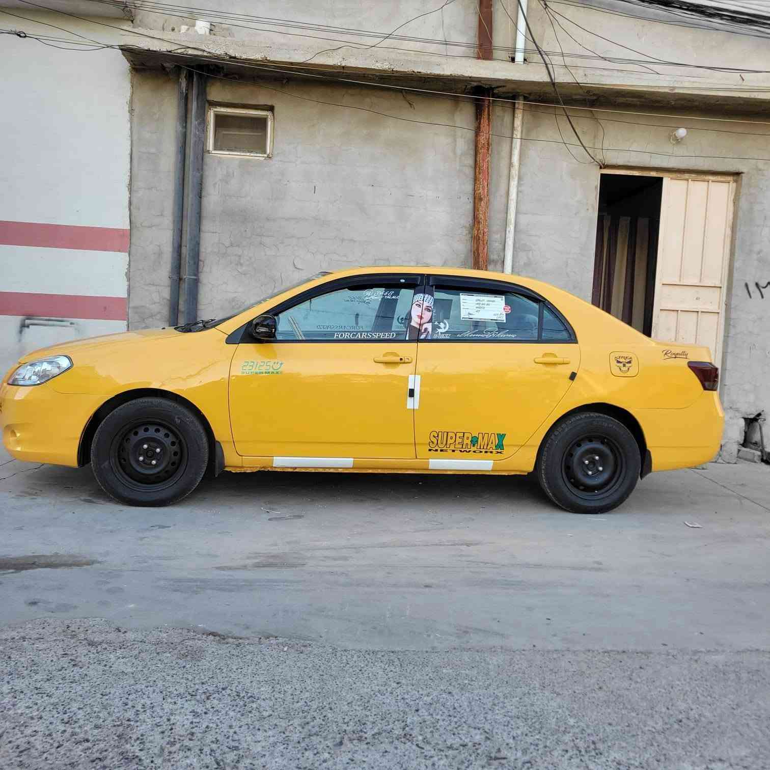 🚘 للبيع BYD G3 موديل 2014 🚘
✅ كير و محرك كورلا (شرط)

✅ فتحة سقف

✅ مشروع وطني

✅ ما مشتغله تكسي خلاص 🚫

✅ شرط التحويل 

✅ رقم أجنبي جديد

✅ الهيئة ( صفر) 

✅ الغرامات( صفر) 

✅ ما تحتاج تصرف عليها دينار

✅ طخم امامي جديد 

✅ طخم خلفي جديد 

✅ السيارة فول بصمة 

💲 60 قابل للتفاوض 💲

✅ شرط الفحص بيها طخة خفيفه بالبوند شي قليل  بدون دواخل شرط وين تريد تفحصها افحصها 

📞 للاستفسار: ***********
