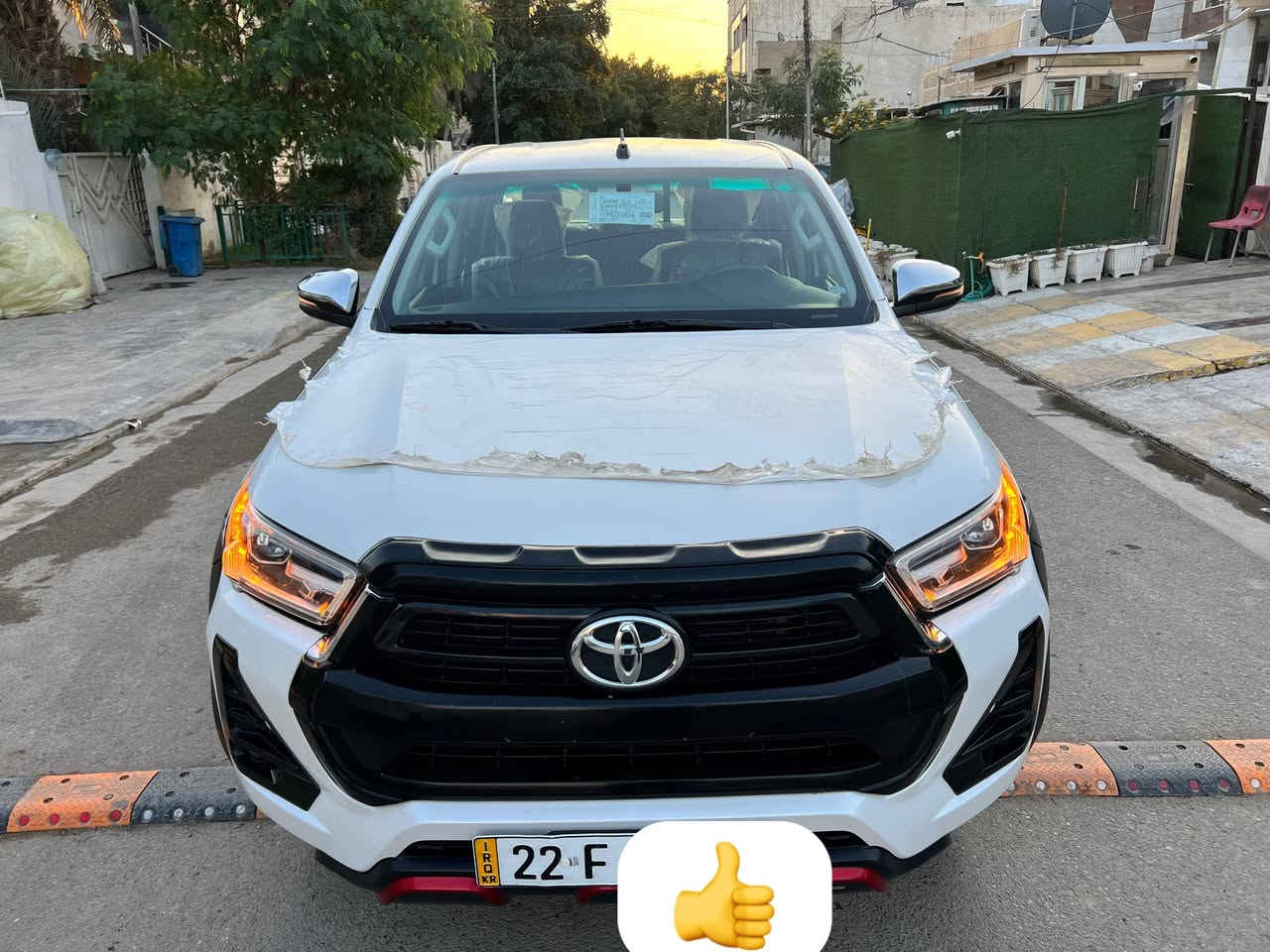 السلام عليكم ♦️
تيوتا هايلوكس للبيع  موديل 2024 مكفوله كفاله عامه من ضربه وصبغ وتبديل وشخوط شرط سونار سياره جديده بمعنى الكلمة 
هايلوكس تي ار دي TRDعالي دبل كاب
محرك 6 سلندر 4.0 
موصفات:
شاشة🟢
كشنات تبريد🟢
شاحن وايرلس 🟢
مثبت سرعة تفاعلي🟢
كامرة خلفية 🟢
حساسات امامي خلفي 🟢

سيارة وكالة جيهان رقم اربيل دولي بسمي تحويل او وكالة  ماشية 27 الف حقيقي اخت زيرو 
سعر : 385 الاتصال على هذا الرقم 
***********
مكاني بغداد
