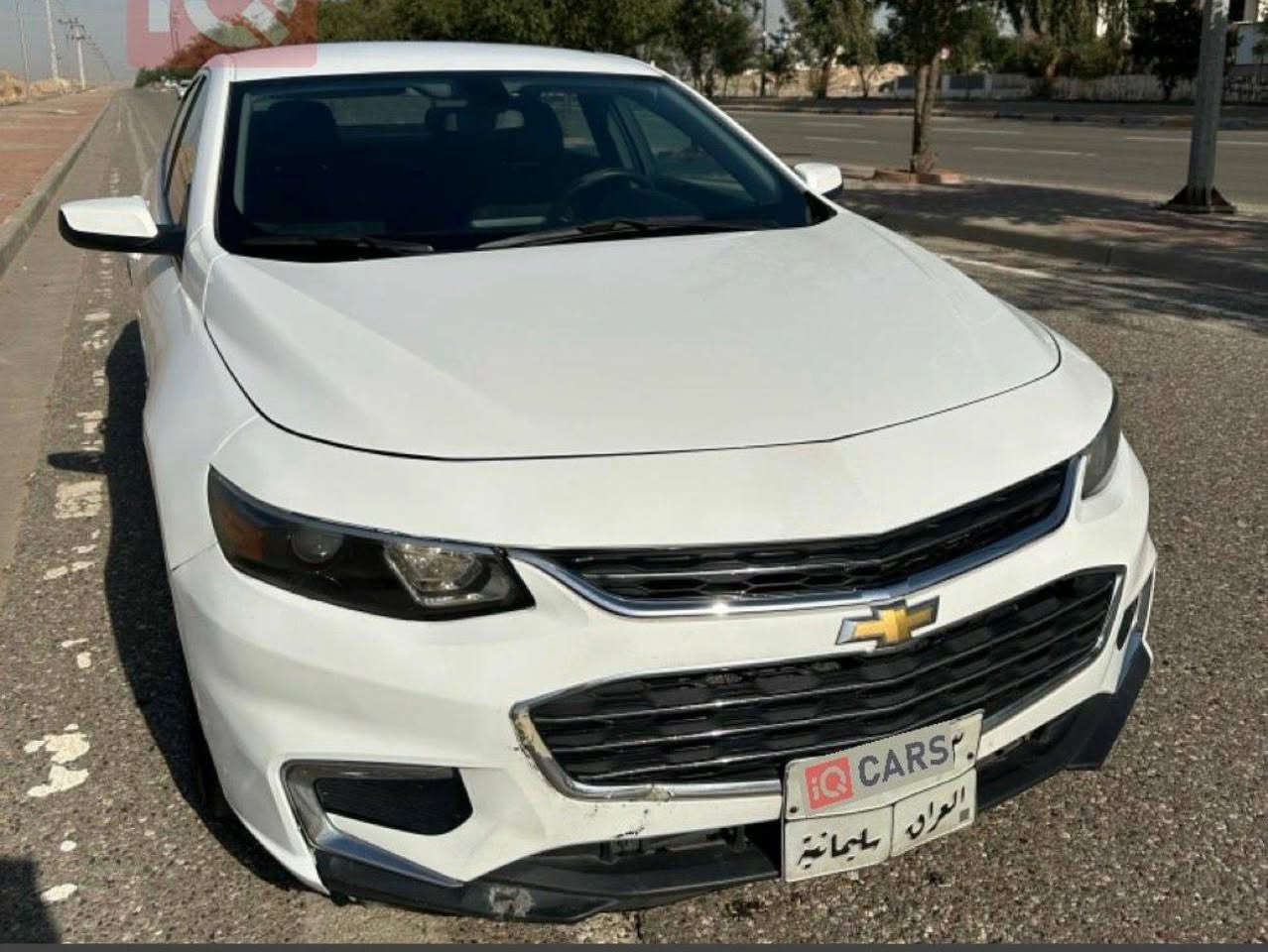 ماليبو LS
موديل 2018

المواصفات 
1. تحكم ستيرن
2. مثبت سرعة
3. بصمه ابواب وتشغيل وصندوق 
4. شاشة وكاميرا خلفيه 
5. كشن كهرباء 
6. مرايه جانبيه كهرباء 
7. قاصة 
الضرر ، قطعتين صبغ بدون ضربه ودواخل
السيارة جاهزة من كلشي ، كير ومحرك وتبريد وكهربائيات مكفول 
كلشي على وضع الشركة برغي مامفتوح ، صدر امامي وخلفي جديد 
رقم سليمانيه شرط تحويل 
السعر 110 وبي مجال للطيبين 
الرقم : ***********
