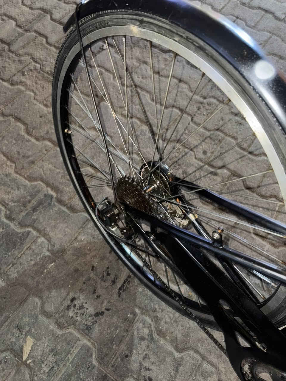 🔹بايسكل حجم ٢٧ للبيع 🔹
نظافته كدامكم مثل ما تشوفون

• بي كير وبي بطيخة داينمو حساس

• التايرات بلادية مال البايسكل

• البايسكل موجود بالكاظمية وتوصيل موجود

• سعرة ٩٠ الف 

• للاستفسار اكثر الاتصال 

***********
