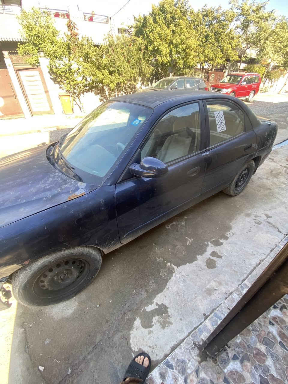 دايو نوبرا  موديل 2000 سيارة بسمي مشروع وطني سنوية لل 2030محرك 14 يخبل سيارة حلوة كير اوتماتيك بيهة نقوصات بسيطة كهربائيات يرادلهة ترتيب و الكير النمرة الاولى تضرب هاف بس النمرة الاولى و باقي النمر خير من الله فلوس تصليح الكير واكعات من السعر 
مكاني كركوك حي الواسطي السعر ٣٥ 
*********** صاحب السيارة
