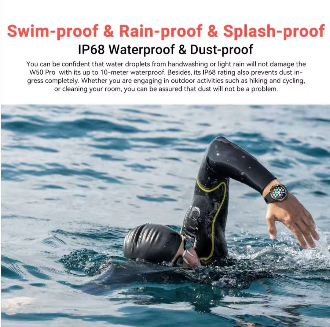 عرض الكل
الـ Blackview W50 Pro هي ساعة ذكية متينة تتميز ببطارية ضخمة 960mAh وعمر بطارية طويل، شاشة 1.45 بوصة HD واضحة، مكالمات بلوتوث، مصباح LED ساطع، وتصنيف IP68 لمقاومة الماء والغبار، مع دعم لمئات أوضاع الرياضة وميزات تتبع الصحة، مما يجعلها مثالية للأنشطة الخارجية. 

الميزات الرئيسية:

تصميم متين: مقاومة للماء والغبار بمعيار IP68، ومصنوعة بمواد تتحمل الظروف القاسية.

شاشة كبيرة: شاشة لمس ملونة بحجم 1.45 بوصة ووضوح عالي (HD 360x360) لعرض واضح.

بطارية تدوم طويلاً: بطارية كبيرة بسعة 960mAh وعمر بطارية يصل إلى 30 يومًا في الاستخدام العادي.

مكالمات بلوتوث: تدعم اتصال بلوتوث مزدوج يسمح بالرد على المكالمات ورفضها مباشرة من الساعة.

مصباح LED قوي: مزودة بمصباح يدوي LED ساطع وموثوق.

تتبع صحي ولياقة: تتضمن مستشير معدل ضربات القلب ومئات أوضاع الرياضة.

ميزات إضافية: تصميم مريح بحزام سيليكون، شحن مغناطيسي، واجهة قابلة للتخصيص (Customizable Dials).


**إذا كنت صاحب هذا الإعلان وتريد حذفه لأي سبب، رجاءا أرسل رسالة إلى الدعم الفني**