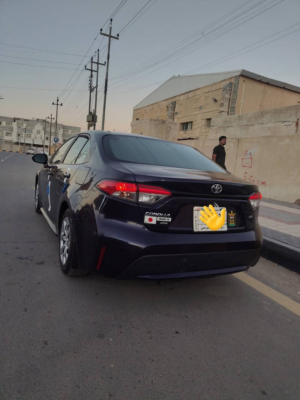 السلام عليكم
للبيع كورلا 2022
فئة LE
اللون/ازرق
وارد امريكي حادثها خفيف موضح بالمنشور
_مثبت سرعة
_تحديد مسار
_رادار امامي
_تحكمات ستيرن
_كامرا دواره
تبريد ثلج+تدفئه
تخم تاير جديد 
السيارة نضيفة فوول1/1 السعر 148 وبيها مجال
العنوان/ذي قار_البطحاء
للاستفسار/***********
