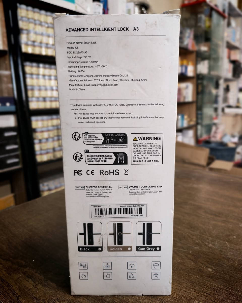 قفل باب سمارت بهذه الشكل الي يفيده يخلي سعره


**إذا كنت صاحب هذا الإعلان وتريد حذفه لأي سبب، رجاءا أرسل رسالة إلى الدعم الفني**