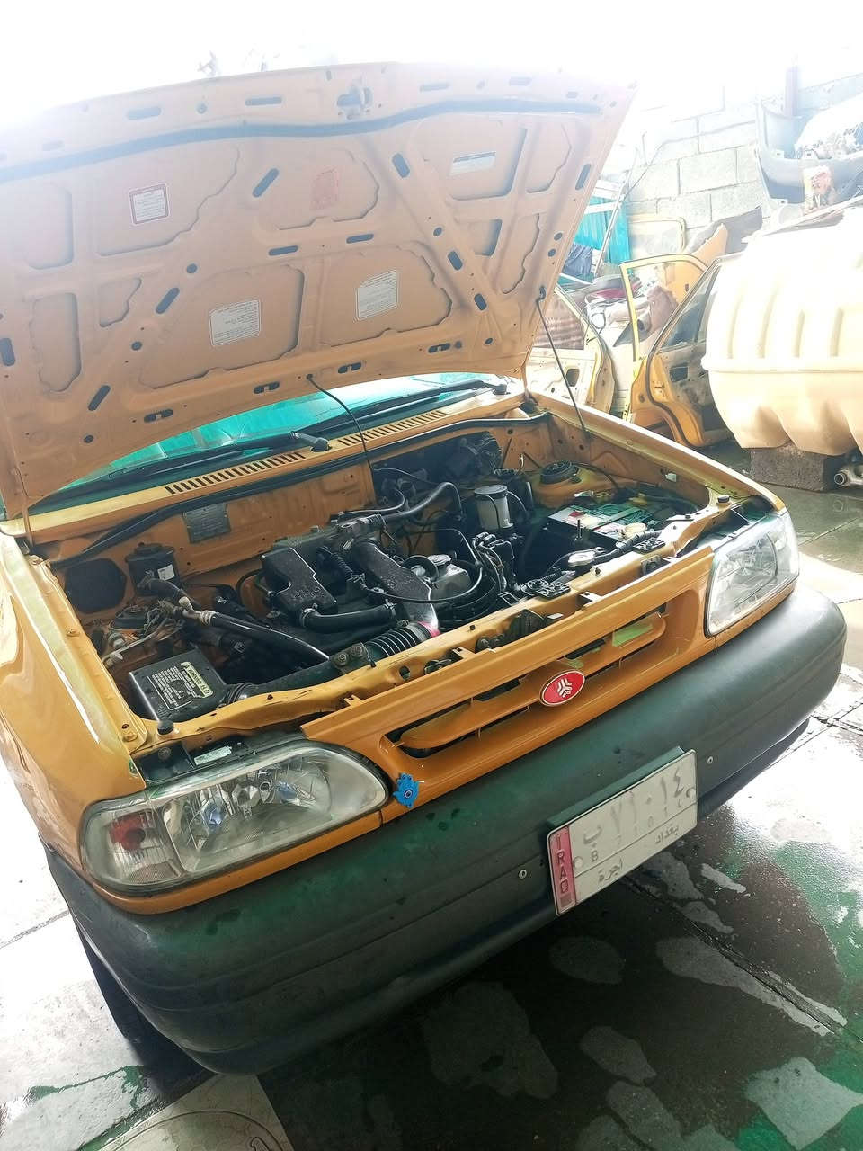 السلام عليكم سايبا موديل 12كفالة عامة من ضربة صبغ وتبديل مكفولة شواصي براكيتات مكفولة  مصفرة هيئة وغرامات تحويل ثاني يوم تخم تاير مدوشمة سيارة جاهزة كلوب نقص مابيهة مكينة كير تبريد مكفولات الشراي يتصل مكاني بغداد ***********
