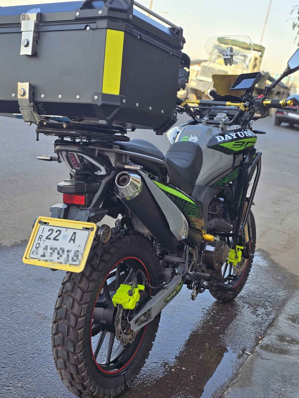 للبيع فقط بدون مراوس
دايوان ادفنجر 300cc موديل 2025 رقم اربيل انكليزي سنوية باسمي تحويل مباشر باسم المشتري
   ماشية 320 كيلو فقط على كد السحك
مزودة جنطة gs المنيوم اصلية الحجم الكبير و ستاند مويايل شحن وايرليس ومنفذين شحن و مرايات كاربون فايبر ام الاشارة اصليات و سلايدرات و قبضات و شاشة كار بلي اصلية و بيها بعد اضافات و نواعم تزويد كله اصلي مو تجاري
مكان الدراجة بغداد حي القاهرة
السعر 3250 قفل


**إذا كنت صاحب هذا الإعلان وتريد حذفه لأي سبب، رجاءا أرسل رسالة إلى الدعم الفني**