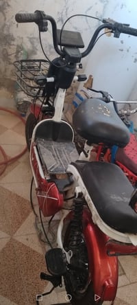 دراجة شحن • بدها بطاريات • مبادلة بدراجة بنزين