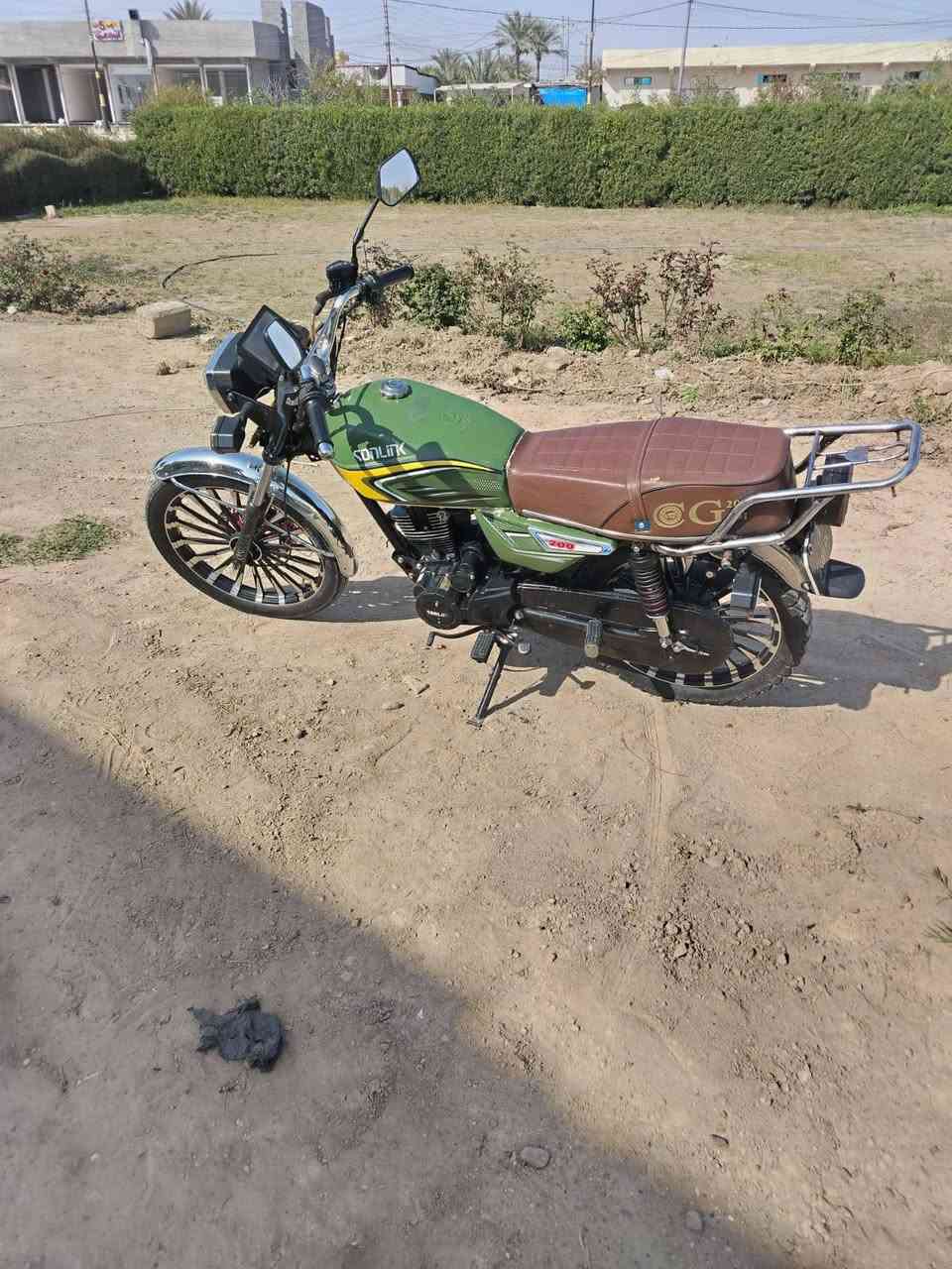 ياالله
السلام عليكم ورحمه الله وبركاته 

ايراني سولنك ابو الختم الاصلي للبيع نضافه كدامك 

لون مميز زيتوني 🟢 

سويج واحد + سويج تانكي واحد 

محرك 150

موديل 2024

صالنصه كاتم 

متواجد خاص 
او اتصل على لارقام 

***********
***********

مكاني الصكلاويه
