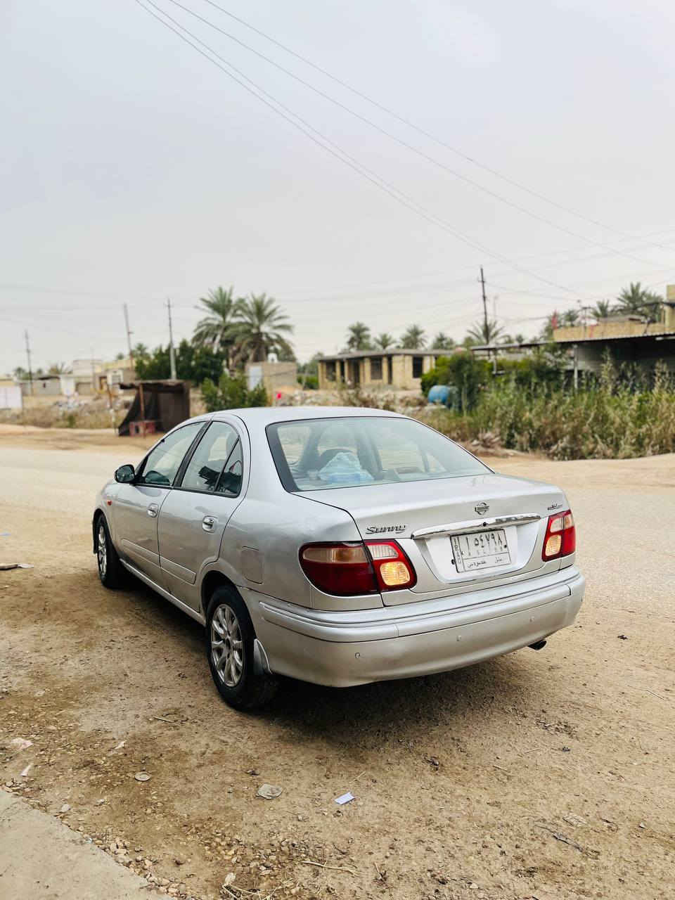 السلام عليكم نيسان سني موديل 2000 رقم بابل مداور ثاني يوم گير مكينه حاويه جدد مكان  بابل الكفل *********** السعر 58
