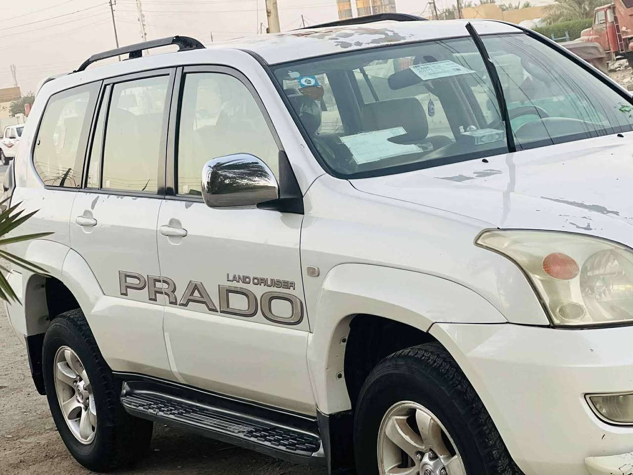 برادو 2008 للبيع
محرك 4 سلندر 2700 
السيارة ماشية 171 حقيقي يشتغل جرس 🔔 فوك ال120
المحرك والكير خير من الله وبحالة جيدة جدا 💯
الكشر ما بي صبغ ولا تبديل فقط موجود تگشير مثل ما موضح بالصور وسونار السيارة مرفق بالصور
السيارة رقم بغداد وباسمي تحويل مباشر
📍مكان السيارة بغداد _ المعامل _ حي النصر
السعر المطلوب 142 ورقة وبيها مجال بسيط
للاستفسار الاتصال على الارقام: 
‏***********
