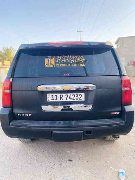 اسلام عليكم تاهو للبيع موديل 16 ماشيه 150 صبغ حزام معجون الجاملغ الخلفي السيارة  PPF اضافه انارة داخليه روز رايز السعر 255 مكاني بغداد تحويل ثاني يوم *********** واتساب
