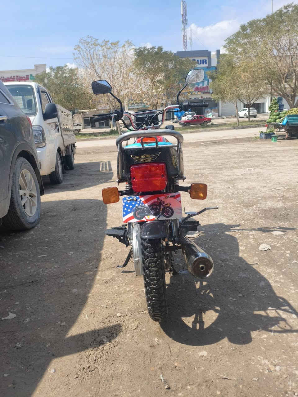 دراجه للبيع موديل 2017 امجفت جديد كله شغال السعر 325 اوبي مجال  المكان سامراء رقم الهاتف ***********
